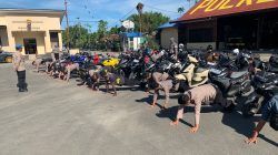 61 Anggota Polres Nabire Terjaring Razia Disiplin Internal.