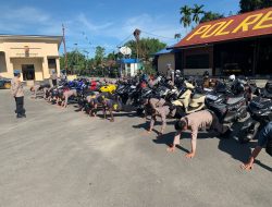 61 Anggota Polres Nabire Terjaring Razia Disiplin Internal.