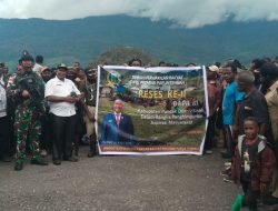 Ev. Petrus Asso, S.Th Gelar Reses Tahap II di Distrik Sinak, Salurkan Bantuan untuk Pengungsi dan Serap Aspirasi Strategis
